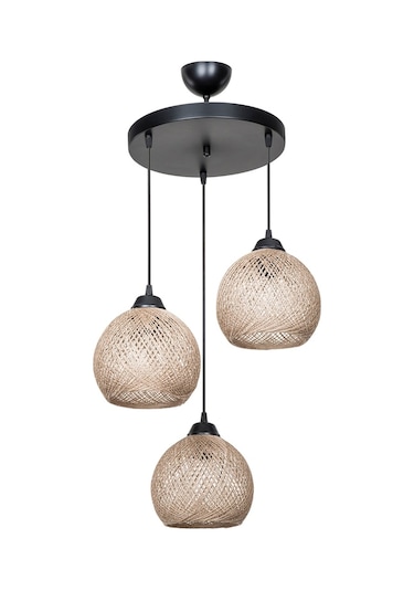 Yumak Üçlü Çember Avize ( 2 Farklı Renk)