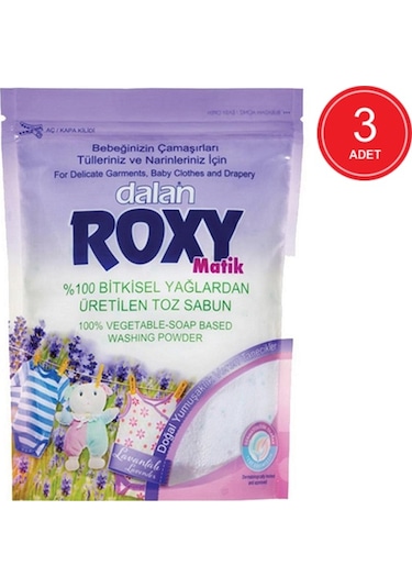 Dalan Roxy Matik Lavanta Kokulu Toz Sabun 3 x 800 G