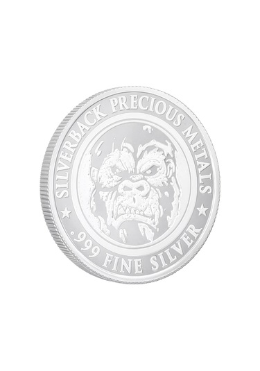 AgaKulche Gorilla Gümüş Sikke Coin