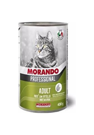 Morando Pate Dana Etli Yetişkin Kedi Konservesi 12 x 400 G