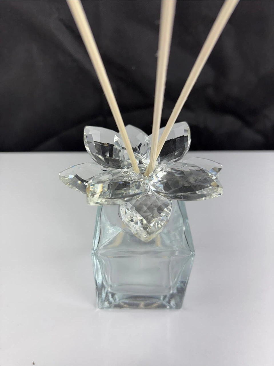Kristal Koku Şişe Dekoratif Obje Biblo Süs Eşya Salon Aksesuar Tv Sehpa Masa Konsol Ofis Salon Dekor