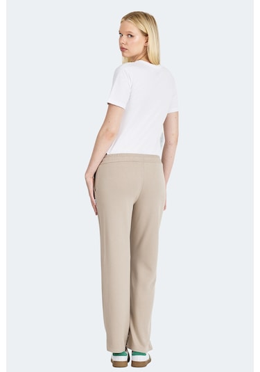 Slazenger Ilara 2 Li Set Kadın Eşofman Altı Siyah - Bej