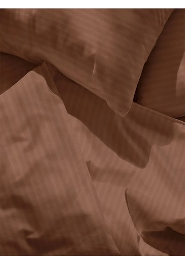 Loveme Yastık Kılıfları 70x70 Cm - 2 Adet, Poplin 271625244 Açık Kahverengi