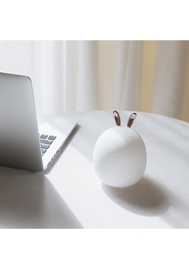 Sevimli Şarj Edilebilir Yumuşak Gece Lambası Uyku Lambası B Çok Renkli