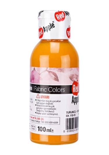 Red Apple Kumaş Boyası 100 Ml Turuncu