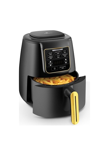 Karaca Air Pro Cook Köz XL Airfryer 4 L Yağsız Fritöz (Teşhir) Black Gold