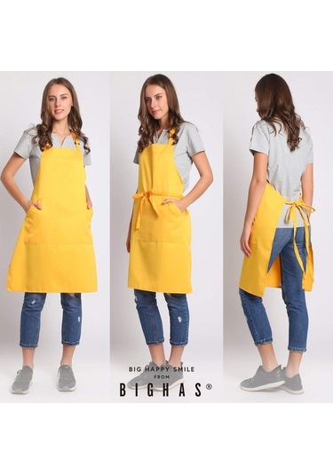 Fastbuy Kadın Erkek İçin Uzun Bağlı Ayarlanabilir Önlük 18 Renk Ki Sarı Diğer Diğer