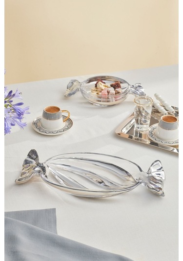 Karaca Candy Dekoratif Tabak 35 x 14,6 x 4,6 cm