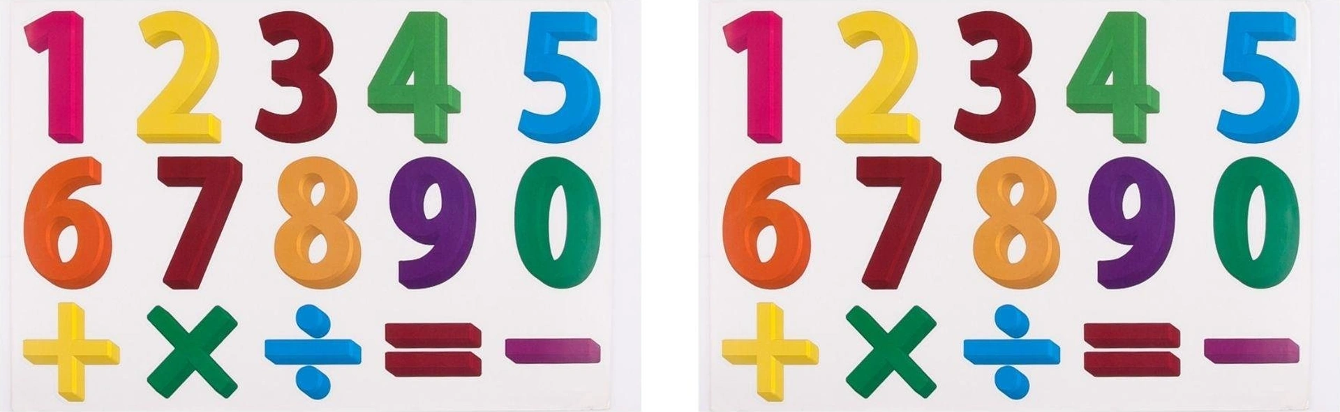 2 Adet Defter Sticker,laptop Sticker Rakamlı Desen Pvc 48x33x0,5cm