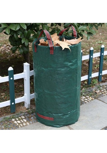 Rogfer 72 Galon 272l Pp Bahçe Düşmüş Yapraklar Çantalar Yeşil Atık Torbalar, Boyut: 67cm X 76cm