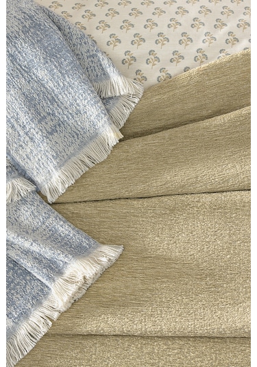 Puffy Erin Çift Kişilik Eternal Çeyiz Seti - Defne Yeşil