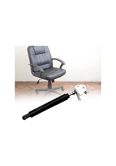 Suntek Ofis Koltuğu Kaldırma Silindiri Kolayca Takılır Siyah Ve Gümüş