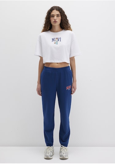 Mavi - Mavi Logo Baskılı Lacivert Eşofman Altı 1010757-82625 Lacivert