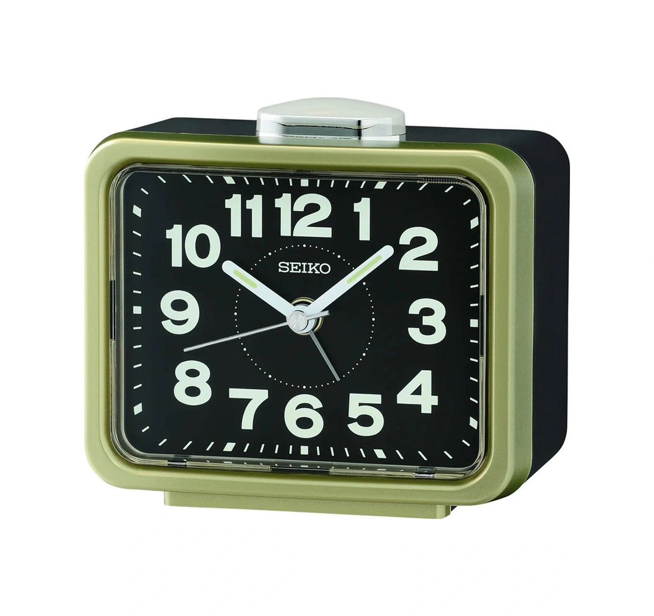 Seiko Clock Qhk062g Masa Saati Siyah