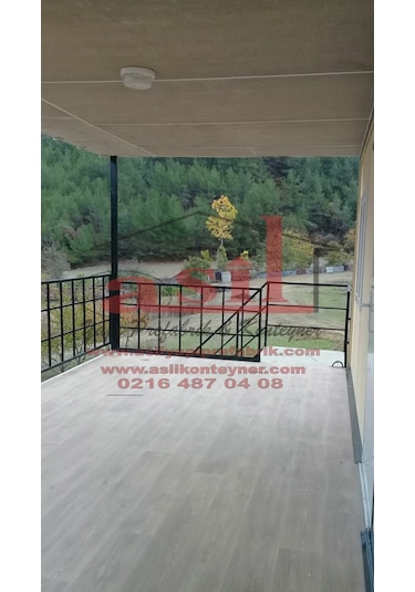 84 M² 63+21 M² 2 KatlıÇatı Verandalı Dış Betopan İç Pvc Konu
