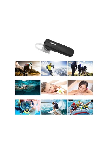 Kulağa Uygun Tek Kulaklı Siyah Bluetooth Kulaklık, İş Odaları İçin İdeal