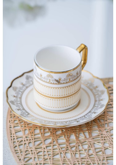Eloise 6 Kişilik Kahve Fincanı Takımı - 90 Ml