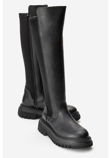 Luvishoes Shadow Siyah Kadın Çizme Siyah