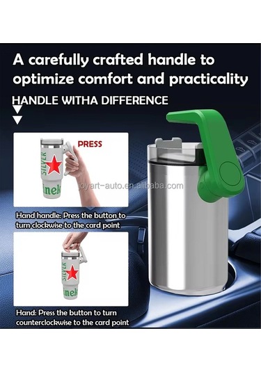 Novahub Stanley 900ml Termal Bardağı - 36 Saat Soğuk, 8 Saat Sıcak Tutar, Döner Kulplu Siyah, Pratik Kapaklı Siyah