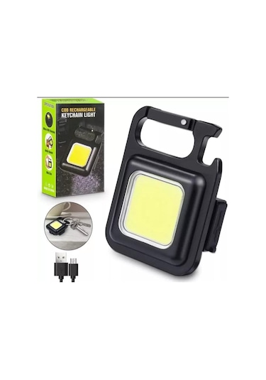 Senalstore Ledli Mini Taşınabilir Usb Şarj Edilebilir 3 Fonksiyonlu Mıknatıslı Parlak Led Işık