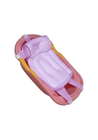 Sema Baby Köpüklü Pembe Bebek Banyo Filesi