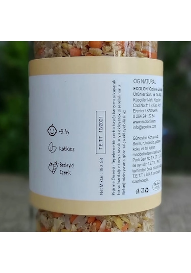 OG natural Ezogelin Çorba Karışımı 180 G 9Ay