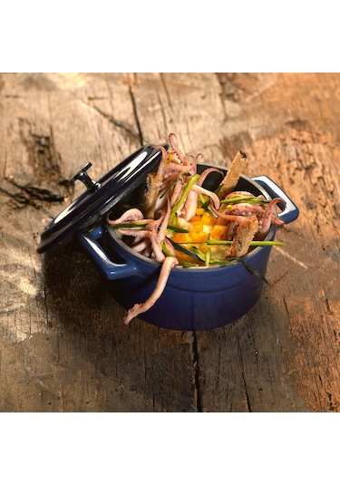 Lava Döküm Yuvarlak Tencere. Trendy Çap(Ø) 16cm.