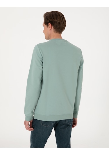 Pierre Cardin Erkek Çağla Sweatshirt 50314054-vr016 Çağla
