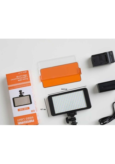 Gdx Pro Led 228 Bataryalı 2'li Sürekli Led Işık Seti