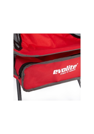 Evolite Mini Kamp Sandalyesi - Kırmızı Çok Renkli