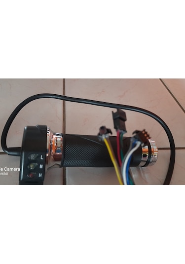 Yuki Lotus-midilli-orion Uyumlu E-bike Gaz Kolu Takımı Siyah