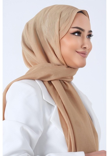 Harem Scarf Brisa Vual Şal - Gold - Gold