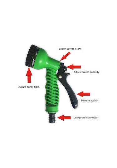 Reedark Genişleyebilir 75 Fit Bahçe Hortumu - Esnek, Dayanıklı Ve Pratik Sulama Çözümü