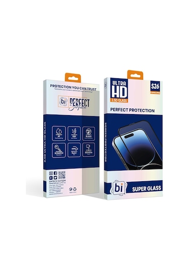 Bi 2,5d Super Glass Samsung Uyumlu S26 Ekran Koruyucu