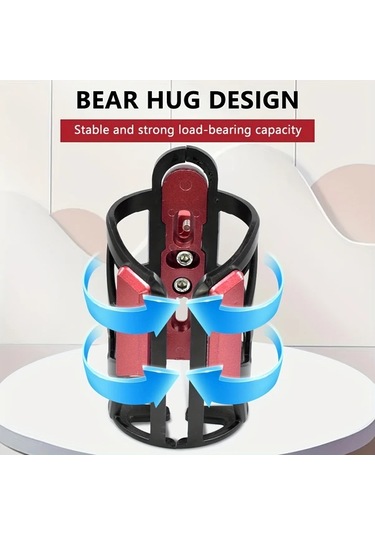 Xuweiwei Golden Alüminyum Alaşım Su Şişesi Tutucu Motosiklet Bisiklet Ve Elektrikli Bisikletler İçin Dayanıklı Yüksek Mukavemetli Altın