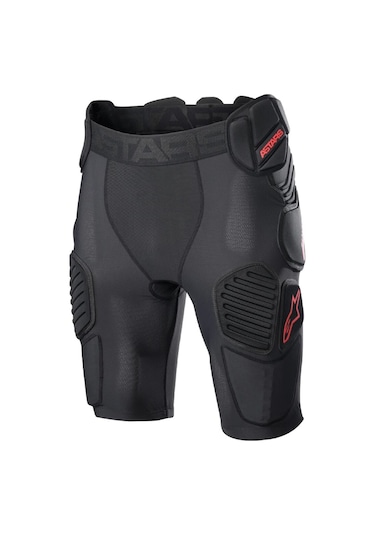 Alpinestars Bionic Pro Şort Kalça Koruma Siyah Kırmızı