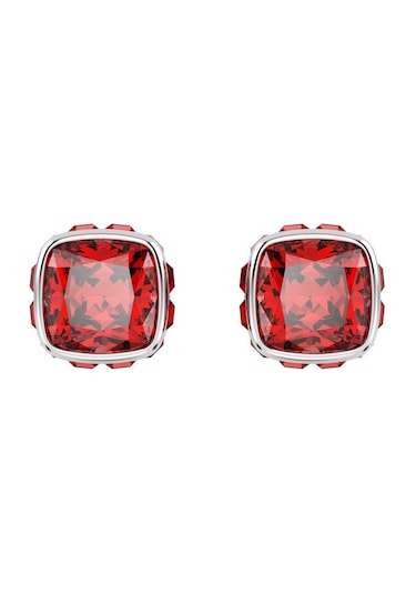 5661959 Swarovski Küpe Birthstone:pe Studs Jul Red/rhs Çok Renkli