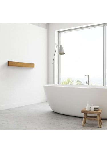 Kurutmalık Çamaşır Askısı - Duvara Monte Çamaşırlık - Patentli Tasarım Cappuccino-120cm Cappuccino