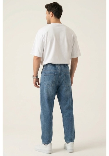 Bigdart Erkek Rahat Kesim Baggy Jean Pantolon 30074 - İndigo