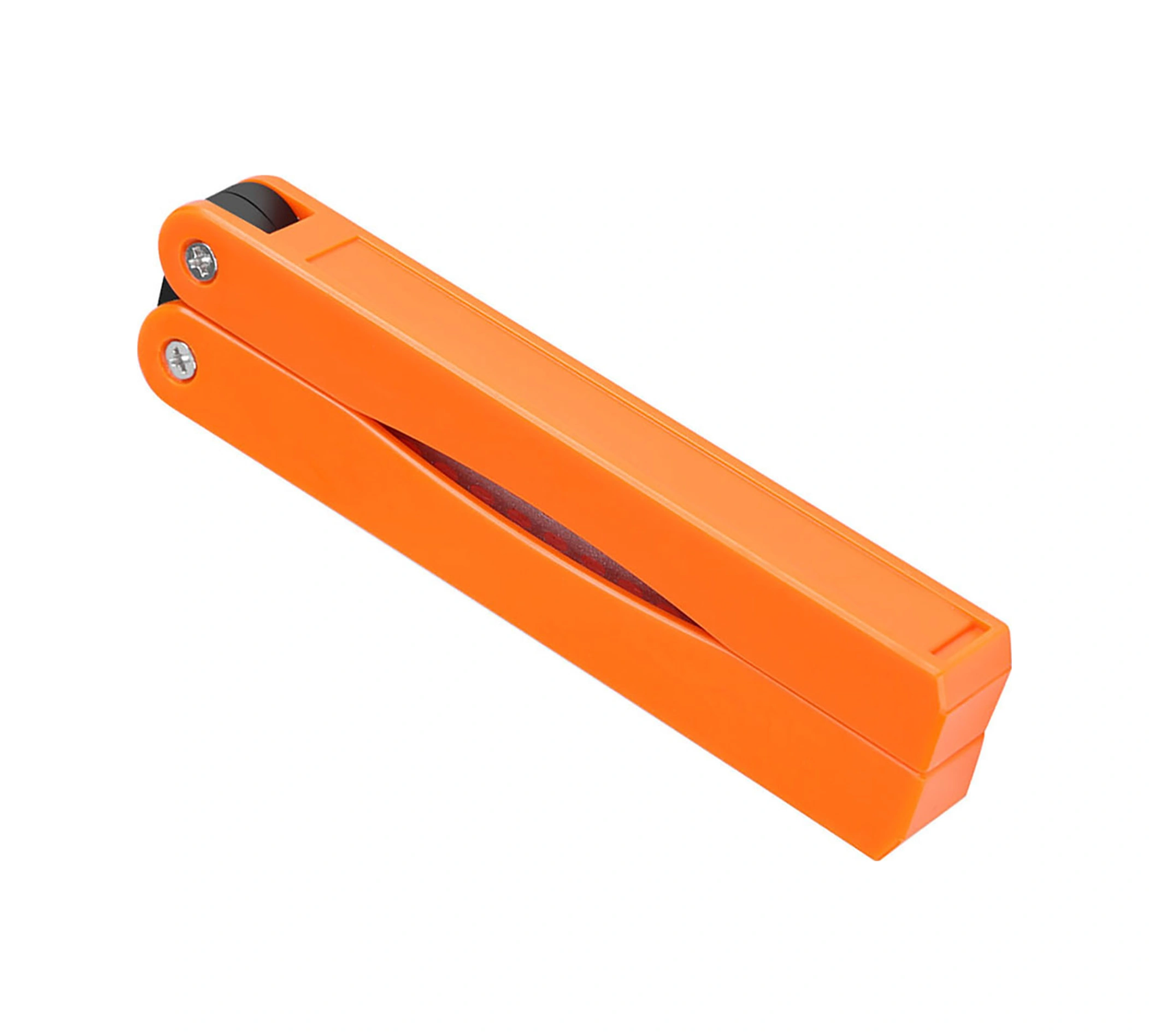 Hangfox Dinamit Taşlı Çift Taraflı 400/600 Gıda Aletleri, Makas, Bıçak Sıvama Aleti - Plastik Katlanabilir Kılıf İle Taşınabilir Dış Kullanım Sarı