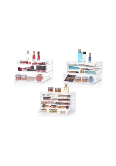 Makyaj Organizer Set ( 3 + 4 + 5 Çekmeceli )