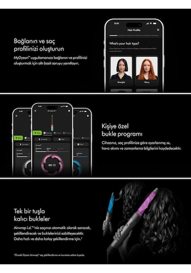 Dyson Airwrap İ.d. Saç Şekillendirme Ve Kurutma Seti Jasper Plum Mor