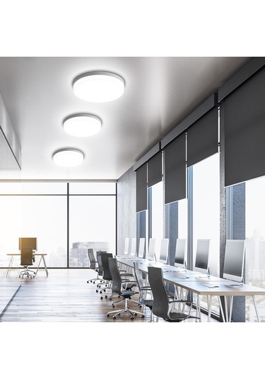 Yaozixa "18w Led Tavan Aydınlatması - Mutfak, Yatak Odası Ve Koridorlar İçin Parlak Beyaz Işık 6500-7000k " Beyaz