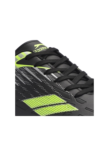 Slazenger CAMBLY HS Erkek Çocuk Halı Saha Siyah / Yeşil Futbol Ayakkabısı