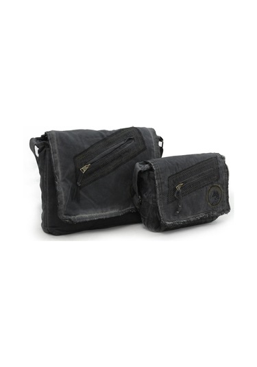 Old Cotton Cargo 7136 Yeşil Haki Günlük Omuz Postacı Kanvas Çanta Yeşil