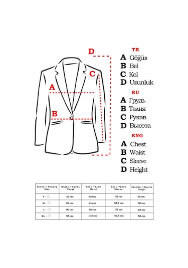 Armonika Kadın Bebe Mavi Tek Düğmeli Blazer Ceket Arm-20k001020