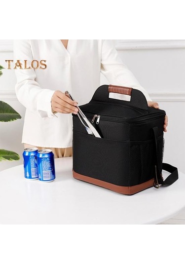 Lacivert 9l/16l Yalıtımlı Çanta Çok Amaçlı Büyük Kapasiteli Bento Çantası Fermuar Kapatma Termal Piknik Çantası Ev Dış Mekan İçin Small Lacivert