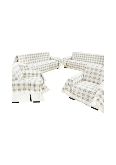 %100 Pamuklu Buldan Işi Koltuk-Çekyat-Koltuk Örtüsü 180 X 450  024