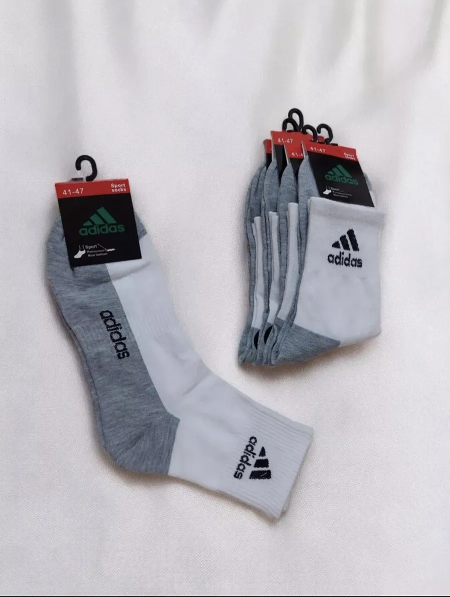 Nmshop Erkek Çorap Seti 10 Çift Spor Pamuklu 322294225 Beyaz