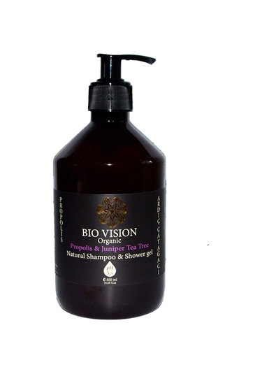 BioVision Organik Propolis, Ardıç & Çay Ağacı Şampuanı ve Duş Jeli 500 ML